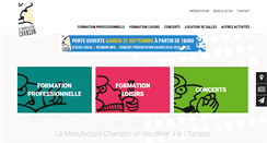 Desktop Screenshot of manufacturechanson.org
